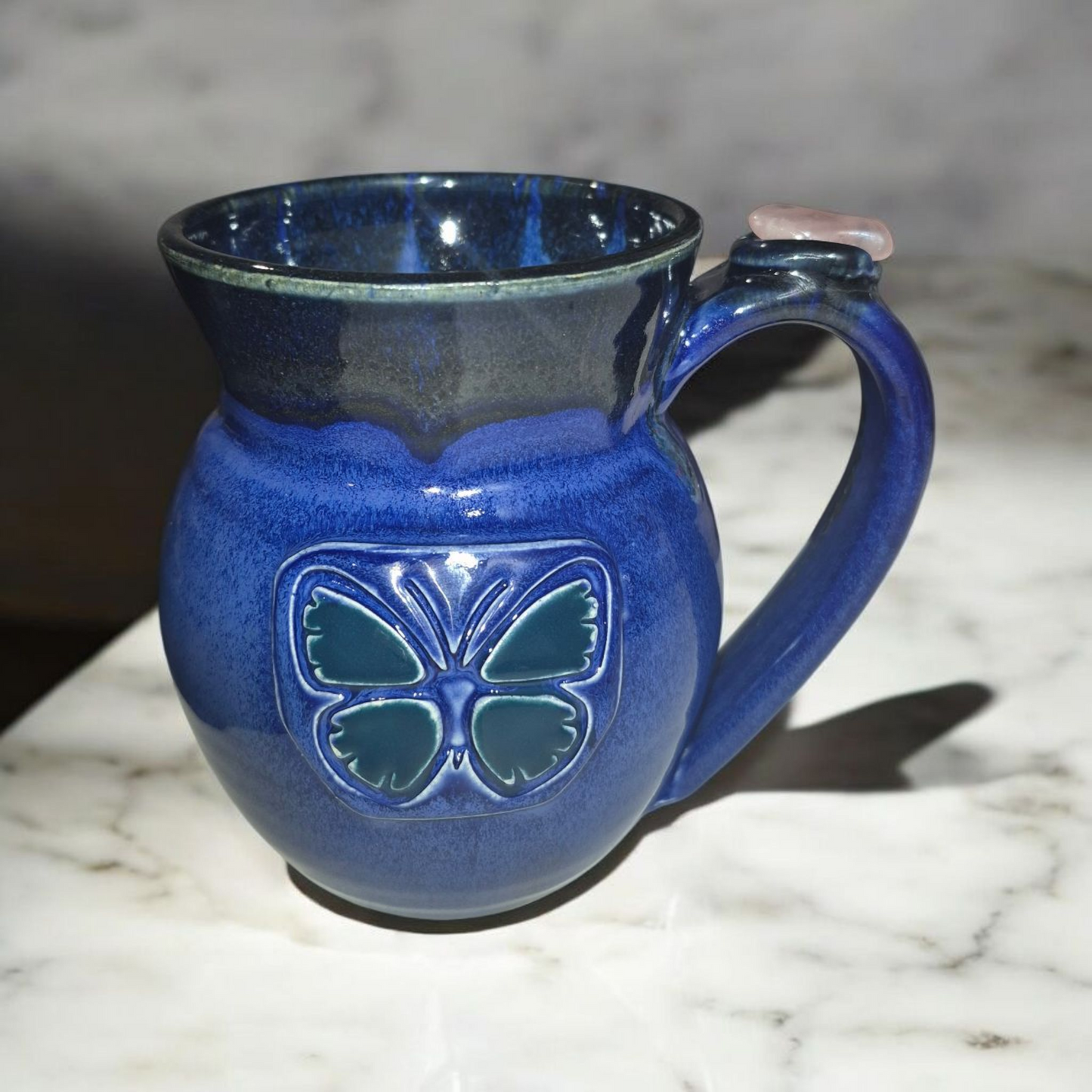 Butterfly Mug, Tall Fancy