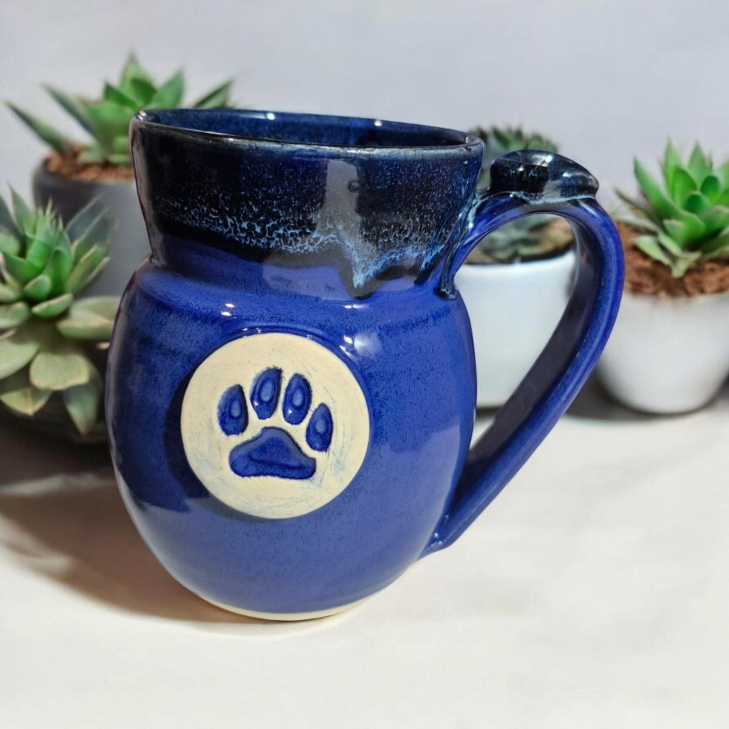 Paw Print Mug, Tall Fancy