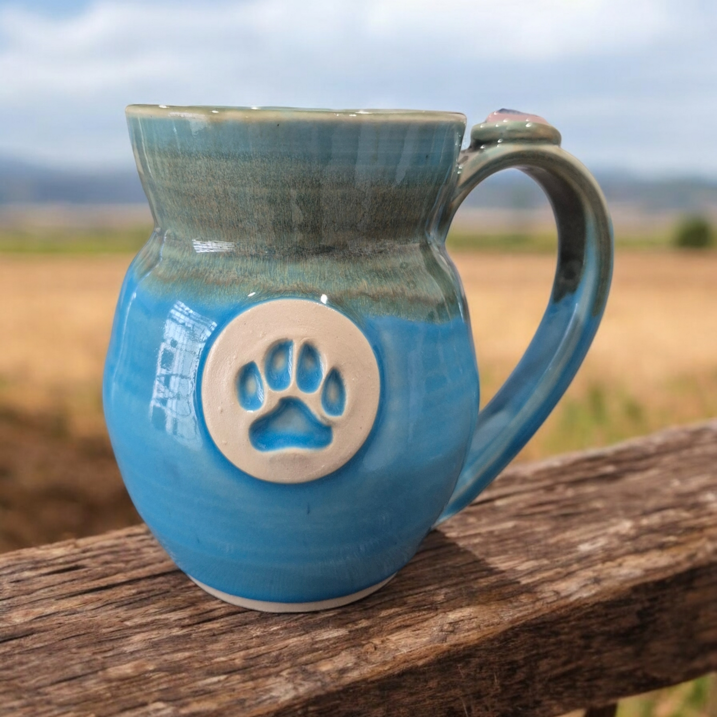 Paw Print Mug, Tall Fancy