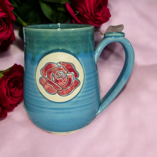 Rose Mug, Tear Drop