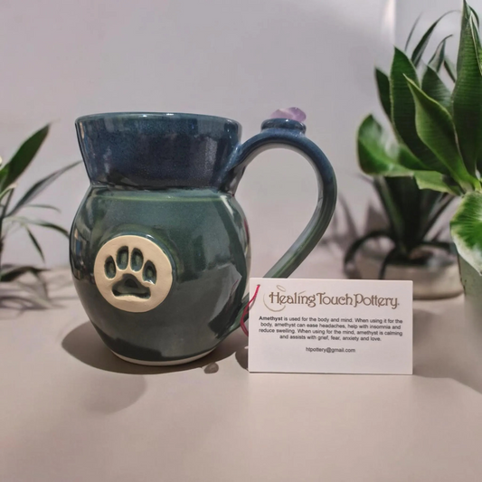 Paw Print Mug, Tall Fancy