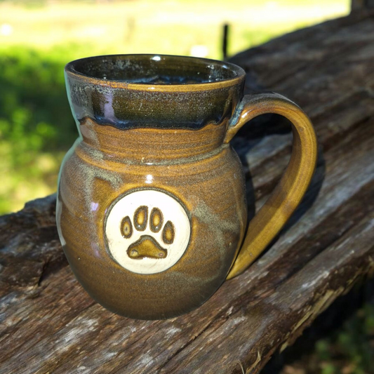 Seconds Paw Print Mug, Tall Fancy, Naomi's Nature